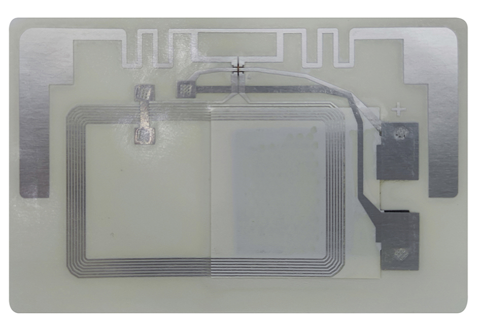 RFID Real-Time HF+UHF Temperature Sensor Label Tag