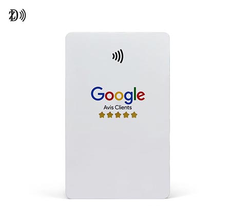 Google Review RFID Card